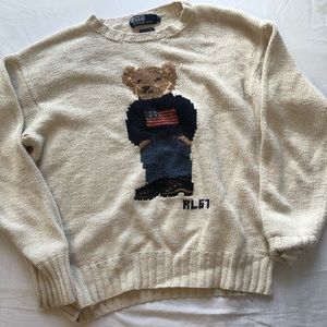 Ralph Lauren Hand Knit crew neck sweater
